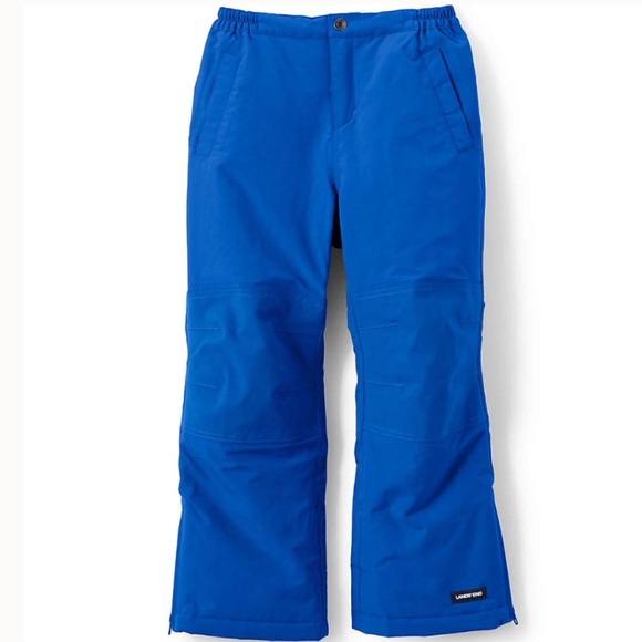 NWOT Lands End Kids Squall Waterproof Insulated Iron Knee Snow Pants (14) - Picture 1 of 13